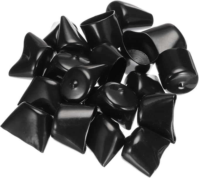 uxcell 20pcs Rubber End Caps 33mm ID Vinyl PVC Round Tube Bolt Cap Cover Screw - Image 4