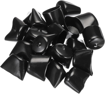 uxcell 20pcs Rubber End Caps 33mm ID Vinyl PVC Round Tube Bolt Cap Cover Screw - Image 4