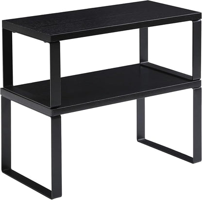 YMYNY Cabinet Shelf Organizer, Spice Racks Set of 4, Kitchen Counter Shelves - Image 7
