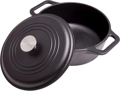 Victoria 4-Quart Cast Iron Dutch Oven by VictoriaCastIron