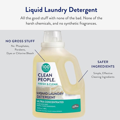 The Clean People Liquid Laundry Detergent - Image 4