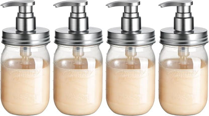 Amolliar Plastic Mason Jar Soap Dispenser by Amolliar