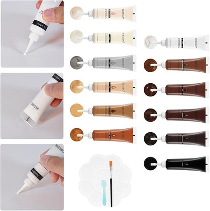 SEISSO Furniture Repair Kit, 12 Colors Wood Touch up Paint, Wood Stain - Image 6