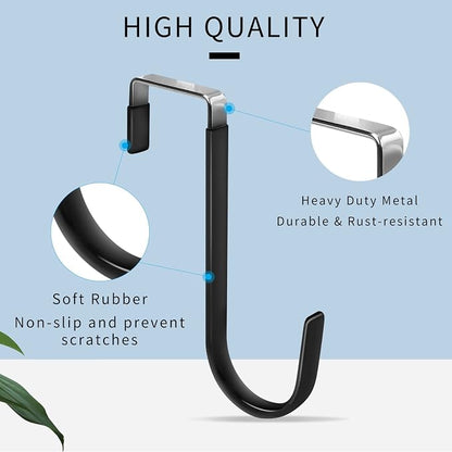 FYY Over The Door Hooks, 10 Pack Door Hangers Hooks - Image 3