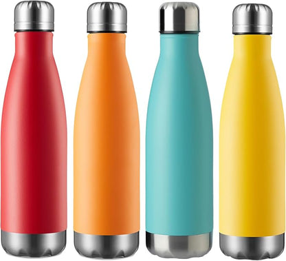 MEWAY 17oz Sport Water Bottle Vacuum Insulated Stainless Steel Leak-Proof by MEWAY