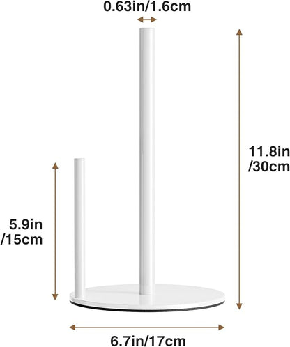 Paper Towel Holder White Kitchen Roll Holder, Paper Towel Holder - Image 6