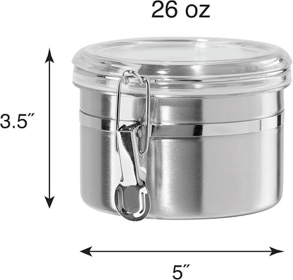 OGGI Stainless Steel Kitchen Canister 26 fl oz - Image 5
