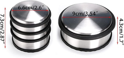 Sumnacon Heavy Duty Floor Door Stopper No Drill, Durability Stainless Steel - Image 8