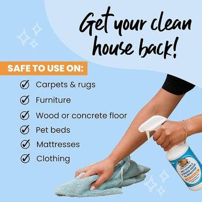 FurryFreshness Extra Strength Cat or Dog Pee Stain & Permanent Odor Remover + - Image 6