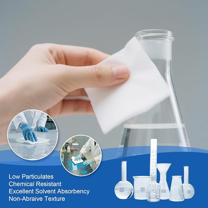 Cleanroom Wipes 4"x4" Lint Free Wipes - Image 7