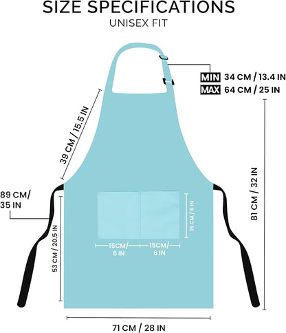 Utopia Kitchen 2 Pack Bib Apron, Adjustable - Image 2