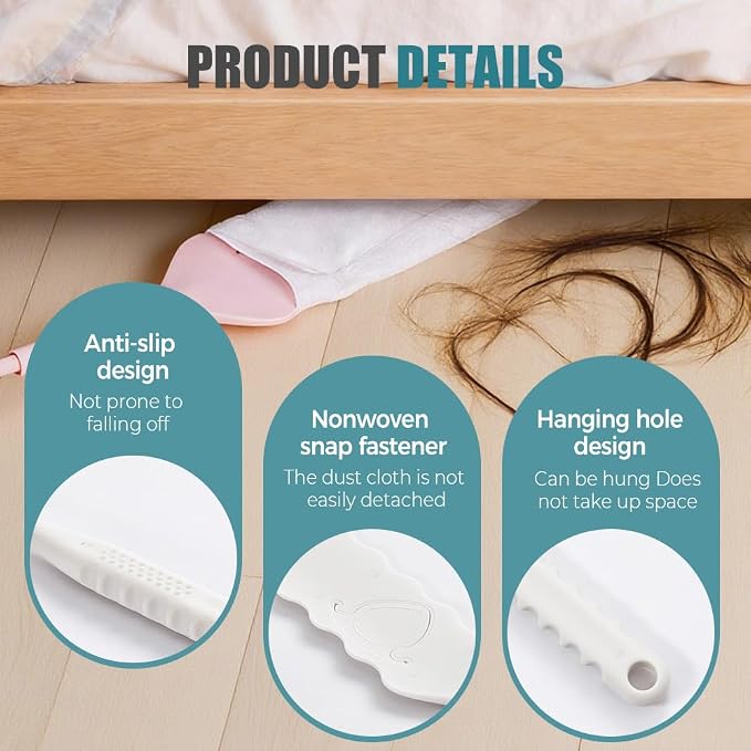 Retractable Gap Dust Cleaner, Bendable Microfiber Duster - Image 4