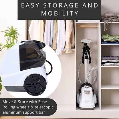 SALAV® Heavy Duty Smart Auto Shut-off Commercial Full-Size Garment Steamer - Image 6