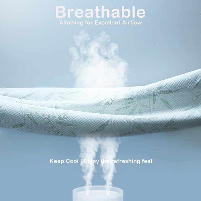Twin Mattress Protector Waterproof Mattress Pad Washable Bamboo Rayon Mattress - Image 4