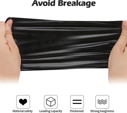 2-4 Gallon Portable Trash Bags, Bedroom Trash Can, Strong Trash Bags（Black） - Image 6