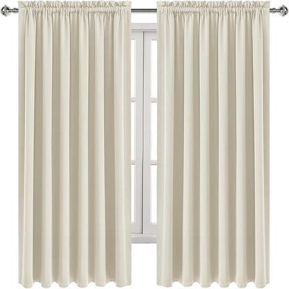 DWCN Blackout Curtains for Living Room Thermal Insulated, Energy Saving & Noise - Image 9