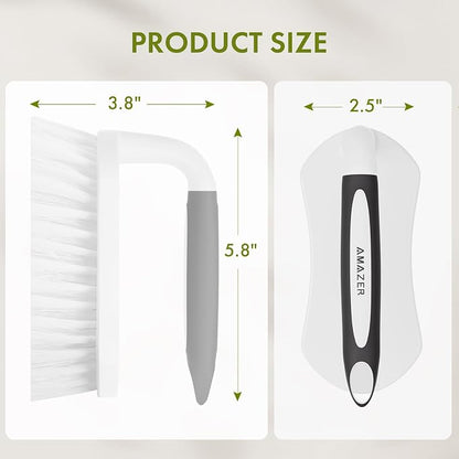 Amazer Scrub Brush for Cleaning Comfort Grip Bathtub Scrubber Stiff Bristles - Image 4