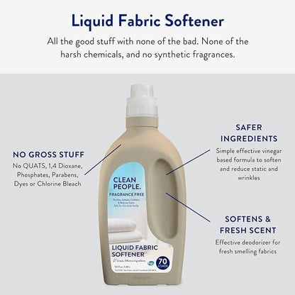 The Clean People Liquid Fabric Softener - Image 3