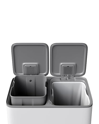 Garvee Trash Can, 2 x 10.6 gal Garbage Can - Image 8