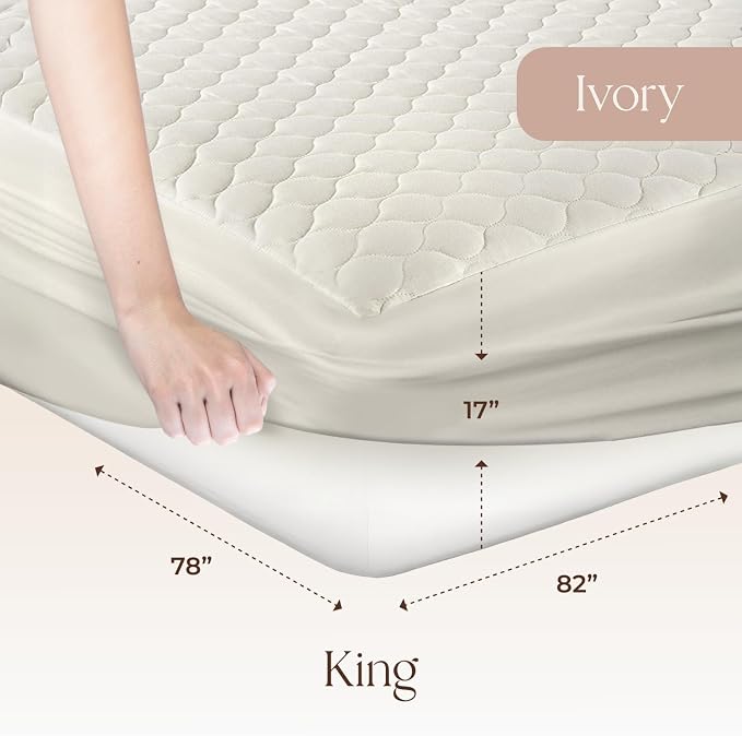 100% Cotton Organic Mattress Pad - Image 2