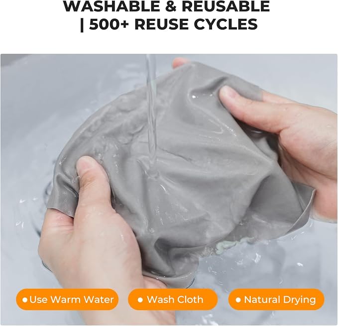 K&F CONCEPT 2 Pack Lens Cleaning Cloth | Microfiber Cleaning Cloth | Glasses - Image 5