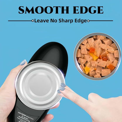 Electric Can Opener, Hands Free One Touch Automatic Can Openers Fit Different - Image 3
