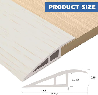 Vinyl Door Threshold Flooring Transition Strip Self Adhesive Carpet Edging Strip - Image 6