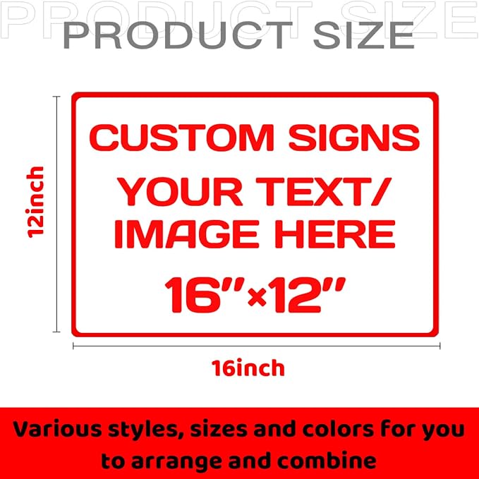 Customised Christmas Decoration Signs, Aluminum Weatherproof Metal Sign - Image 2