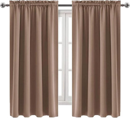 DWCN Blackout Curtains Room Darkening Thermal Insulated Bedroom Curtains Window - Image 9
