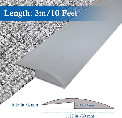 Floor Transition Strip Self Adhesive Carpet & Flooring Transitions Edging Trim - Image 2