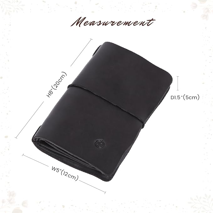 Genuine Leather Nomad Organizer Travel Wallet | Women's Wallet Clutch Passport Holder