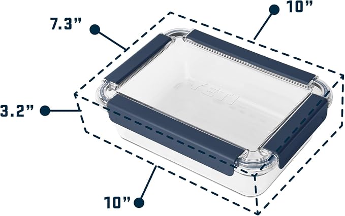 YETI Plastic Food Storage Container, BPA Free, Locking & Airtight Lid, and - Image 2