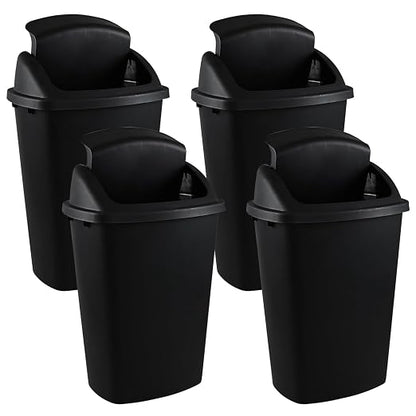 Teyyvn 13 Gallon Tall Kitchen Swing Lid Garbage Container - Image 7