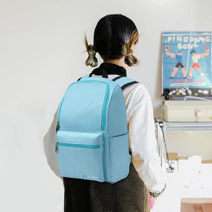 OMOUBOI Casual Daypacks Superbreak Backpack 14 inch Laptop Backpack for Women & Men Fits Tourism Business (Skyblue)