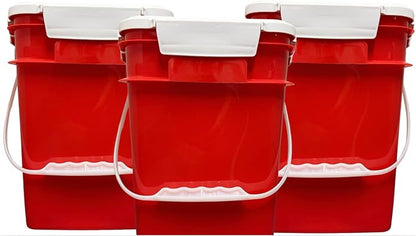 House Naturals 4 Gallon Square Food Grade Bucket Pail by House+Naturals
