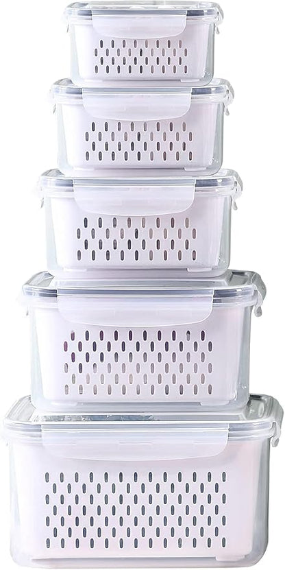 Large Fridge Food Storage Container Set by Ronanemon