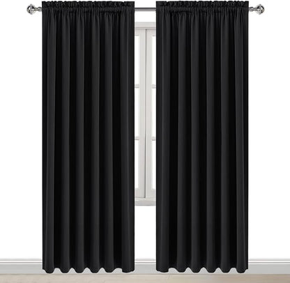 DWCN Blackout Curtains for Living Room Thermal Insulated, Energy Saving & Noise - Image 8