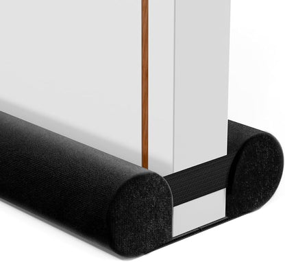 Door Draft Stopper for Bottom of Door, Under Door Gap Filler/Seal for Big Gap by BKSAI