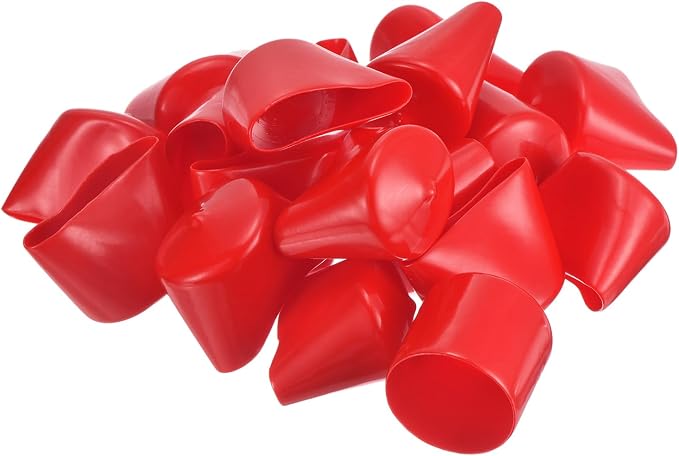 uxcell 20pcs Rubber End Caps 40mm ID Vinyl Round Tube Bolt Cap Cover Thread - Image 4