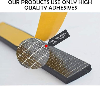 Windows Sealing Tape 2-Pack, 1/2 Inch Wide X 1/2 Inch Thick, Closed Cell Foam - Image 3