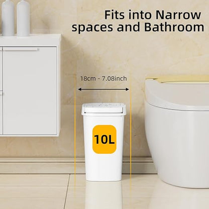 3 Pack Bathroom Small Trash Can - Image 3