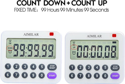 AIMILAR Magnetic Digital Kitchen Timer - Image 2