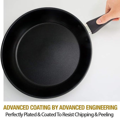 HOMICHEF Nonstick Frying Pan Set of 2 - Image 4