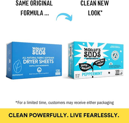 Molly's Suds Fabric Softener Dryer Sheets - Image 2