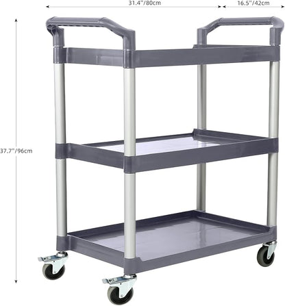 3-Tier Utility Rolling Cart - Image 7