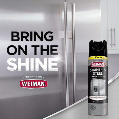 Weiman Stainless Steel Cleaner & Polish Streak-Free Shine - Image 9