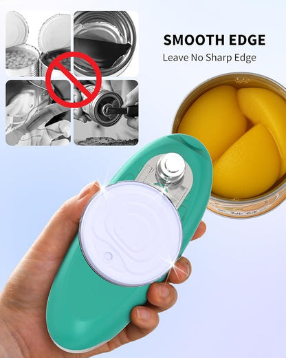 CIRCLE JOY Rechargeable Electric Can Opener, One-Touch Automatic Can Opening - Image 7