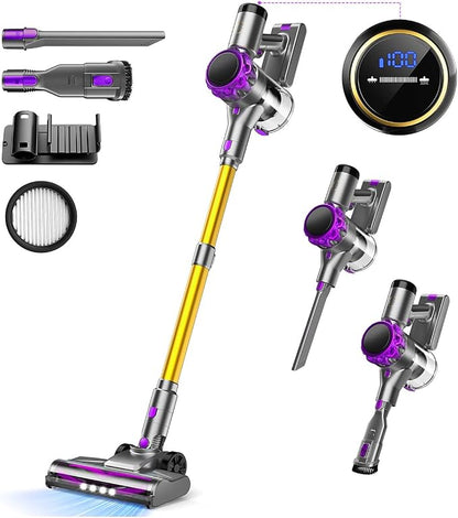 S3P Cordless Vacuum Cleaner, 45kPa Powerful Suction Vacuum Cleaners by UML0