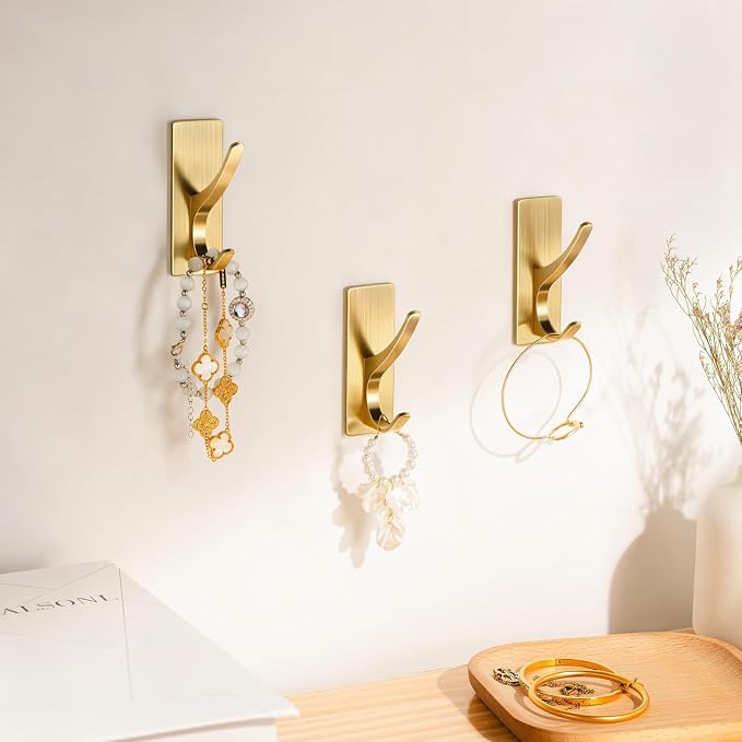 10 Pack Self Adhesive Coat Hooks - Image 7