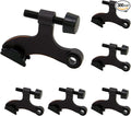 6 Pack Hinge Pin Oil Rubbed Bronze Door Stopper, Adjustable Heavy Duty Hinge Pin Door Stop with Oil Rubbed Bronze Rubber Bumper Tips